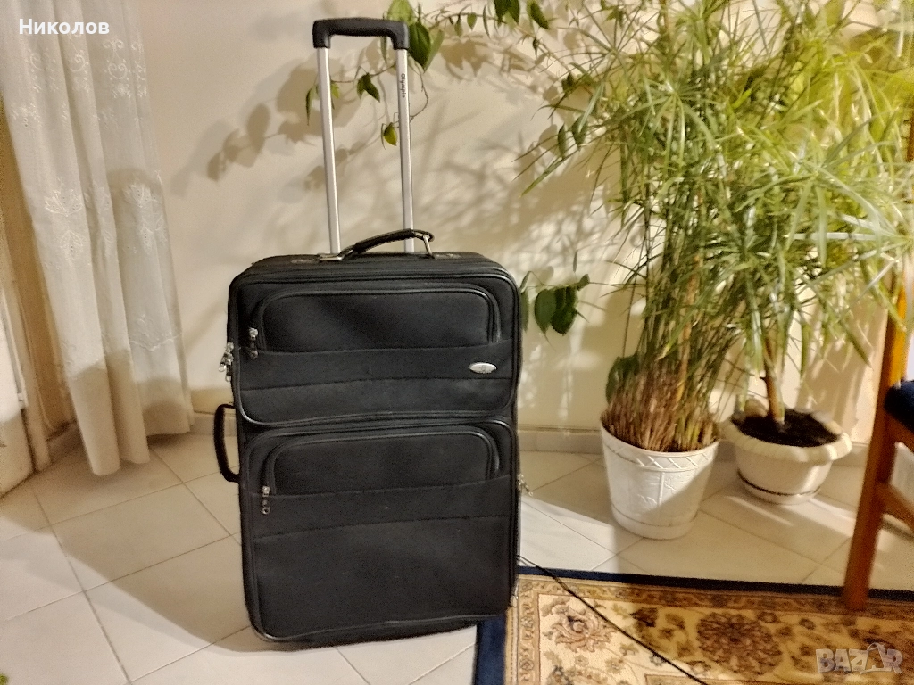 Куфар 2бр усилени колелца "OLIMPIA" "65/50/25см" "25лв"!+Доставка!, снимка 1