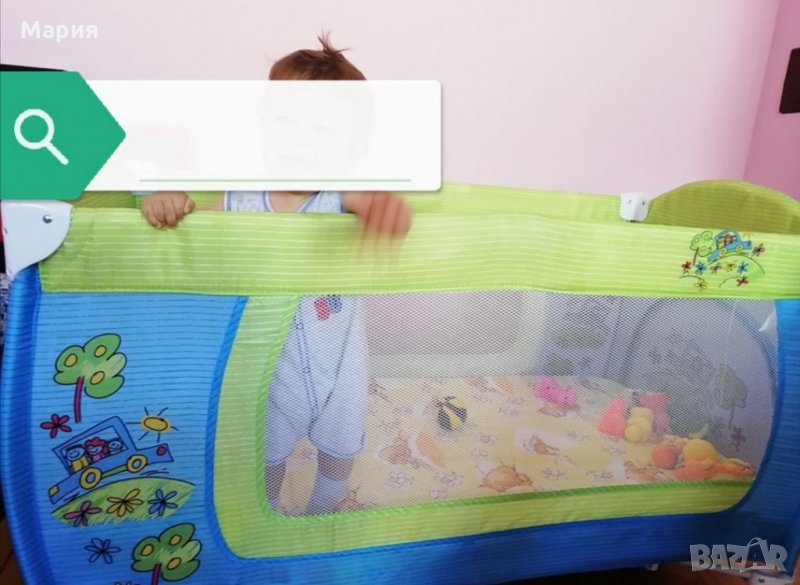 Lorelli Бебешка сгъваема кошара 2 нива, снимка 1