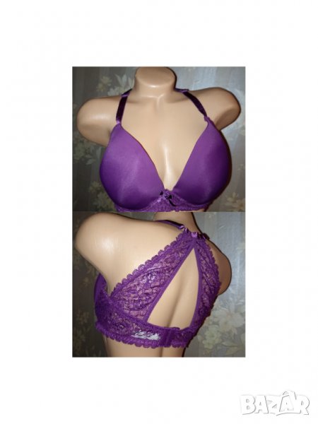 Secret Possesions 85 E- Сутиен с твърди чашки с красив гръб , снимка 1