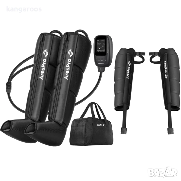 Система за възстановяване на крака с въздушна компресия + маншет за ръце AresPro, снимка 1