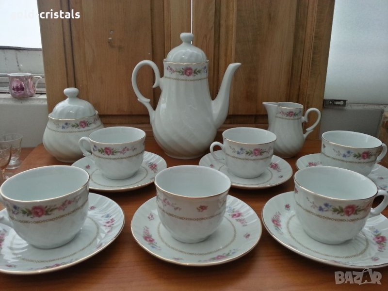 Стар български порцелан чаши за чай, снимка 1