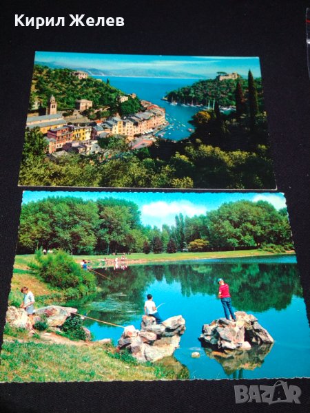 Две стари картички Milano parco Lambro, Portofino Riviera Azurra много красиви 41704, снимка 1