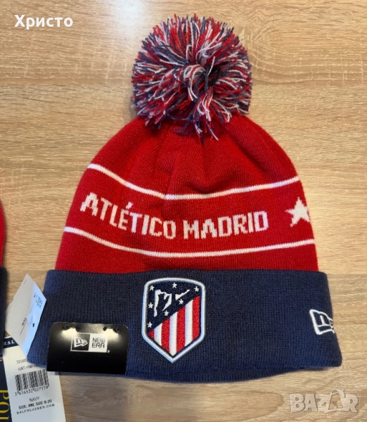 Шапки зимни оригинални Polo Ralph Lauren , Atletico Madrid. Replay, снимка 1