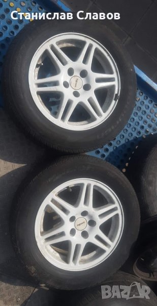 2бр ал.джанти speedline corse 15" 5x100 6,5ж ет38 ц.о 57.1 от голф 3 гти, снимка 1