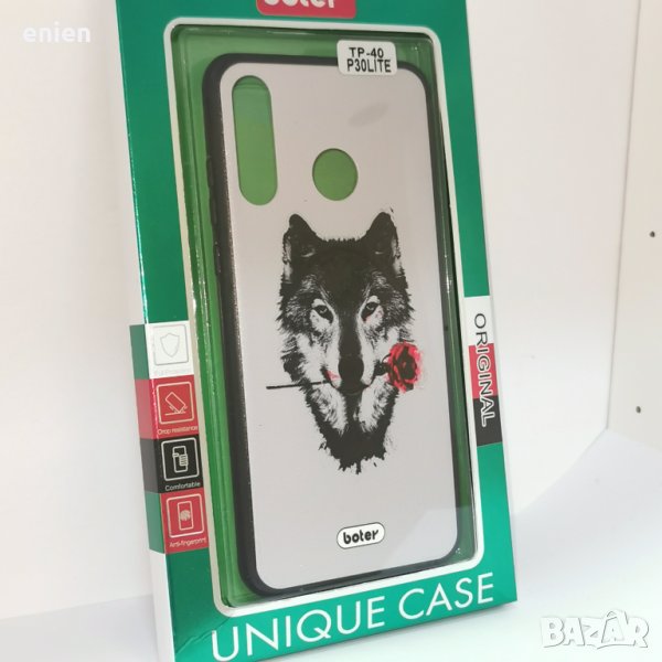 BOTER Кейс с уникален дизайн "Вълк" за Huawei P30 Lite, снимка 1