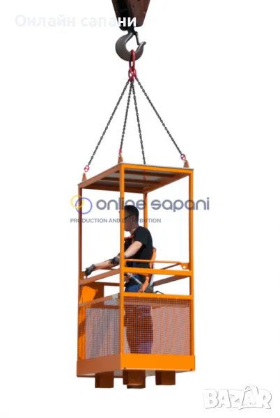 Кош за хора за кран под наем, снимка 1