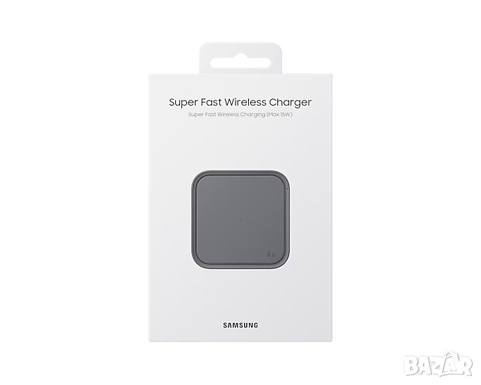 Безжична зарядна станция Samsung Super Fast Wireless Charger, снимка 1