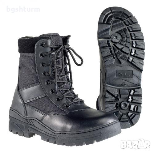 A.B Tactical Boots - Кубинки , черни , без цип, снимка 1
