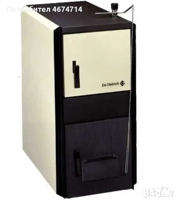 Котел на дърва и въглища De Dietrich 40 kW, снимка 1