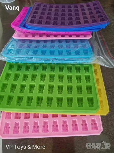 Форма за желирани или шоколадови бонбони-мечета, снимка 1