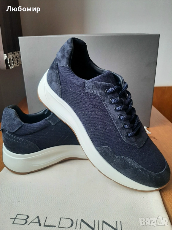 BALDININI Sneakers in Marine Blue, снимка 1