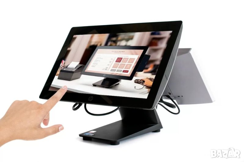POS с-ма за магазин HP RP9 15.6"Touch +14" i5-6500/8GB/256GB SSD, снимка 1