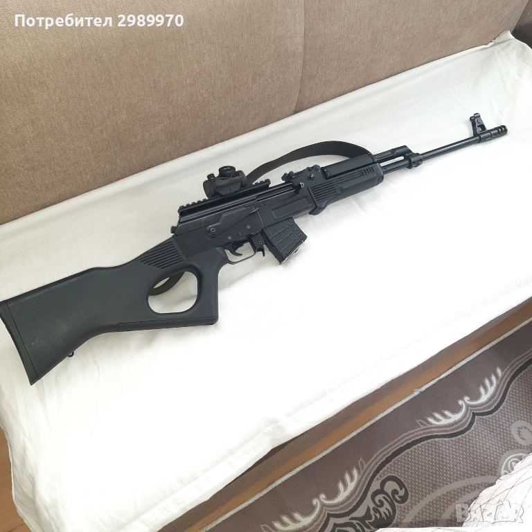 Продавам карабина Arsenal SLR-95HMB 7,62 в отлично състояние без бързомера ако комплект цената ще е , снимка 1