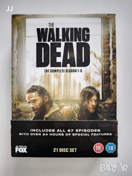 The Walking Dead The Complete Season 1-5 DVD Филм, снимка 1