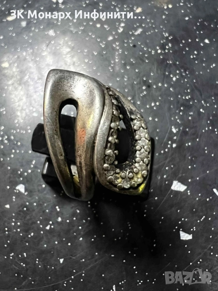 Сребърен пръстен , снимка 1
