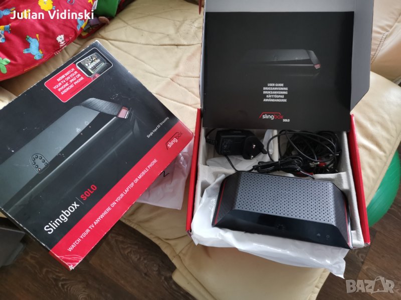 Slingbox Solo Sb260-110 телевизия през мрежата, снимка 1