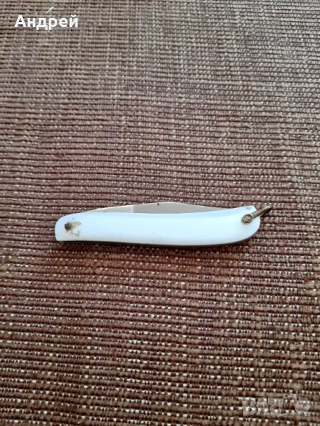 Стар джобен нож,ножка Lark, снимка 1