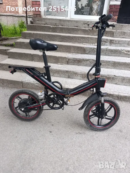 Сгъваемо електрическо колело, снимка 1