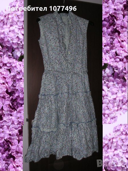 НОВА ПАМУЧНА Рокля, Лятна РОКЛЯ без ръкави , снимка 1