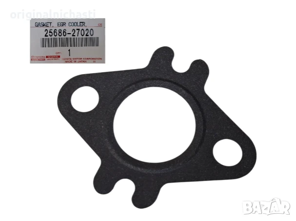 Гарнитура за ЕГР EGR клапан за ТОЙОТА ЯРИС TOYOTA YARIS 2568627020 25686-27020 OEM TOYOTA, снимка 1