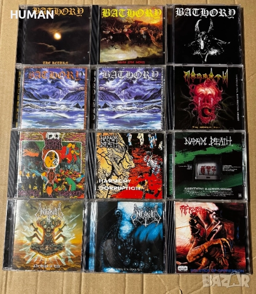 Bathory - Napalm Death  - Unleashed- Oppressor, снимка 1
