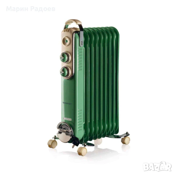 Маслен радиатор Ariete VINTAGE, 9 ребра, снимка 1
