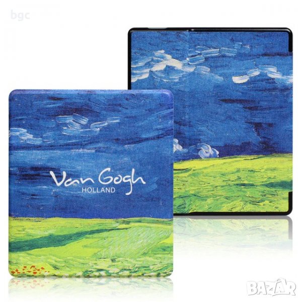 Дизайнерски Калъф за 7" Kindle Oasis с Релефно боядисано покритие 2017 2019, снимка 1