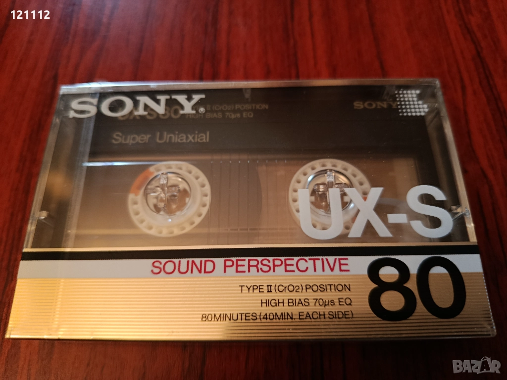 Аудио касета Sony UX-S 80, снимка 1