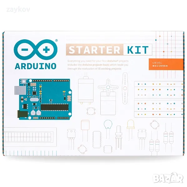 Arduino Starter Kit – Комплект за първи стъпки с Ардуино, снимка 1