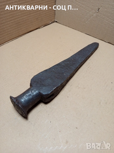 Стара Ръчно Кована Наковалня 2.300кг., снимка 1