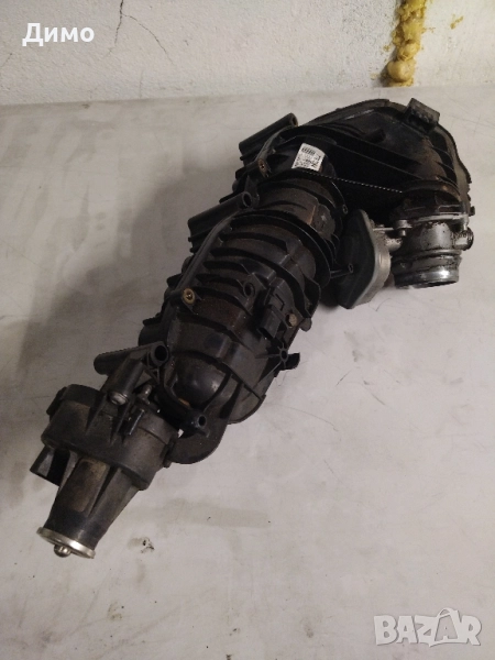 всмукателен колектор дросел n47d20a Бмв е90 е91 bmw e90 e91, снимка 1