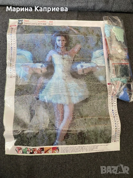 Тематични диамантени гоблени с актьорите от Дневниците на вампира, снимка 1