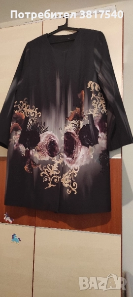 елегантно есенно дамско манто , снимка 1