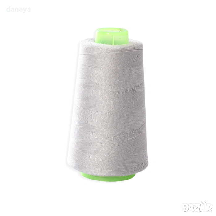 6365 Конци за шевна машина – 100 гр, 2700 м, сиви, снимка 1