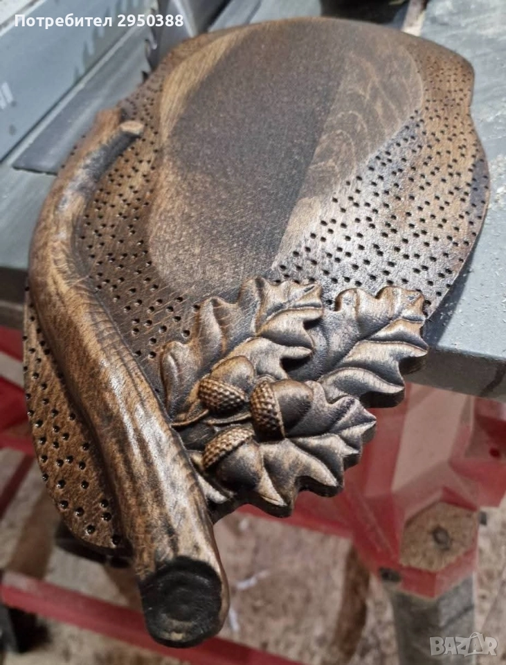 ДЪРВОРЕЗБА ПОСТАВКА СРЪНДАК, снимка 1