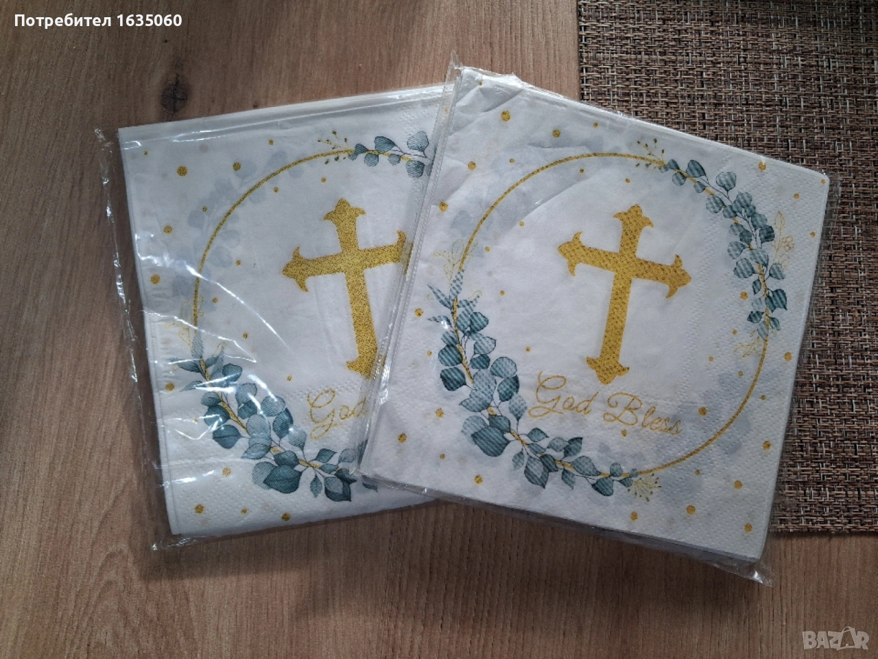 Салфетки за Кръщене , снимка 1