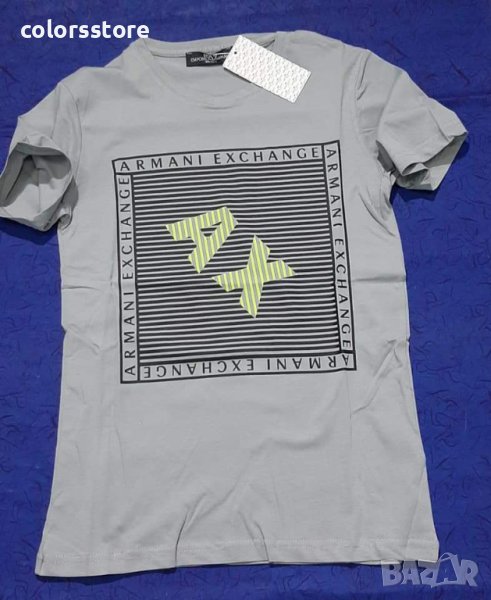 Мъжка сива тениска Armani Exchange  код VL54H, снимка 1