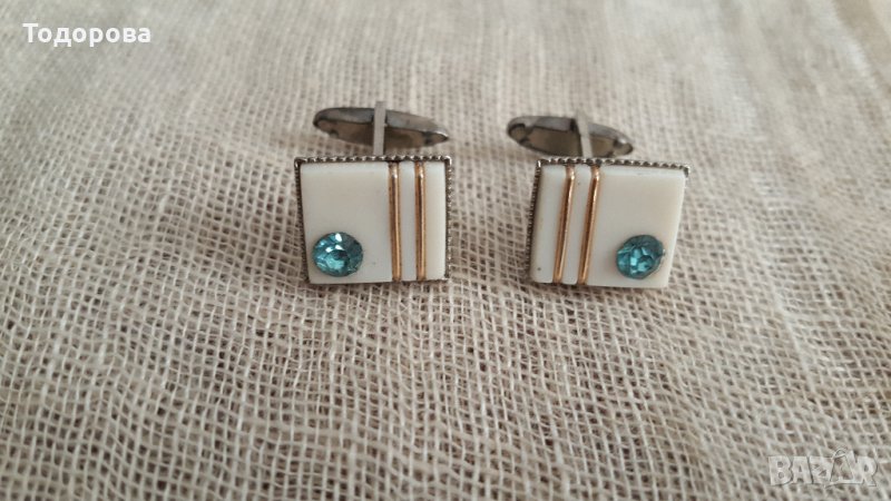 Стилни ботунели с камъни и позлата, снимка 1