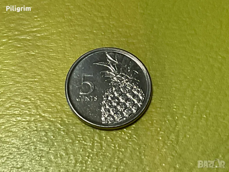 Бахамски острови, 5 цента 2016 г., снимка 1