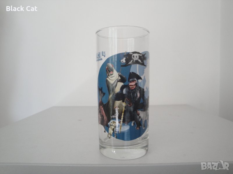 Нова стъклена чаша от филма "Ice Age 4" / "Ледена епоха 4" / "Айс Ейдж 4", стъклени чаши за вода, снимка 1