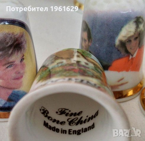 порцеланови напръстници 10 броя, снимка 7 - Колекции - 30900287