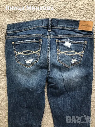 Детски дънки Abercrombie, ръст до 164 см, снимка 4 - Детски панталони и дънки - 49166222