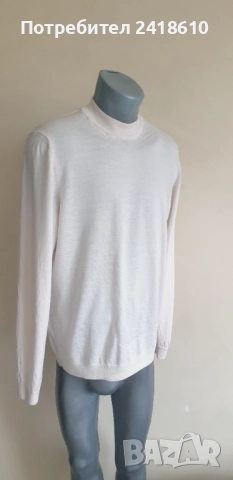 Hugo Boss  Wool / Knit Bjarno - L Mens Size L - XL  ОРИГИНАЛ! Мъжки Пуловер!, снимка 13 - Пуловери - 52672586