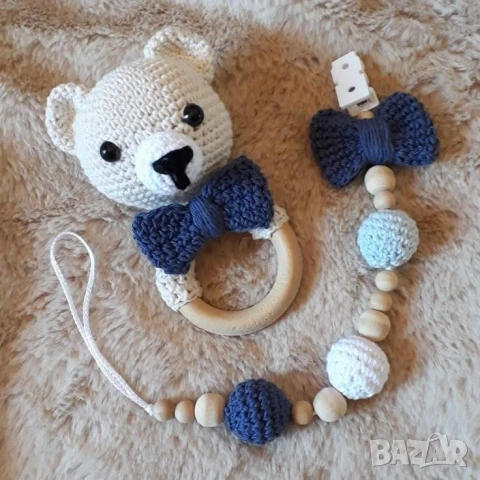 Бебешка дрънкалка или клипс за биберон  , снимка 9 - Други - 51173299