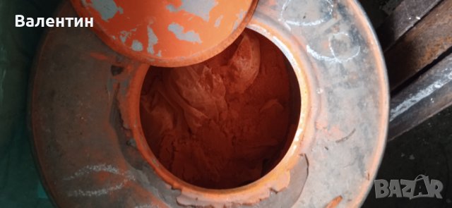 Корабен Оловен миниум антикорозионна защита, снимка 3 - Бои, лакове, мазилки - 43322961