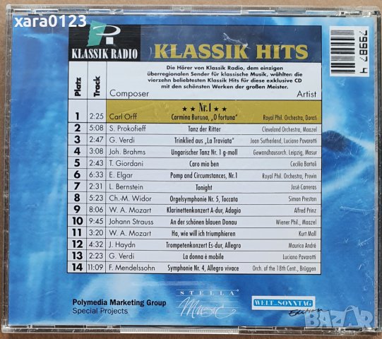 Klassik Radio - Klassik Hits, снимка 2 - CD дискове - 37620098