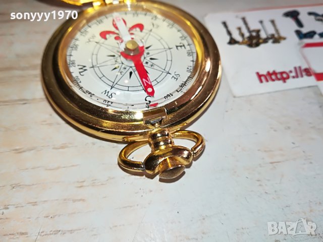 златен компас от франция 1512221427, снимка 8 - Антикварни и старинни предмети - 39018961