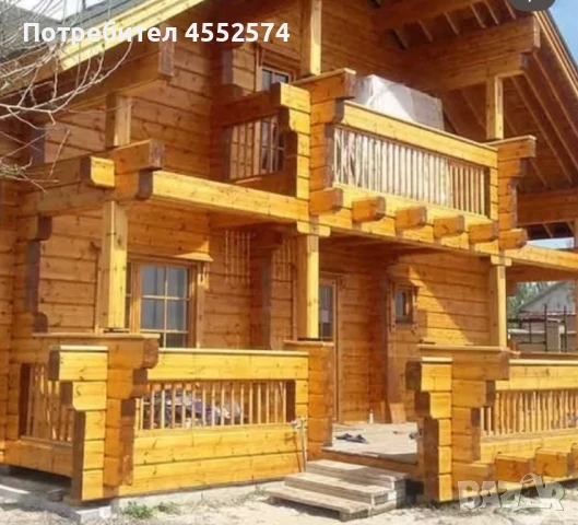 Работим в цяла България Шлайфане, боядисване и хер- метизация на дървени къщи - качествено! , снимка 1