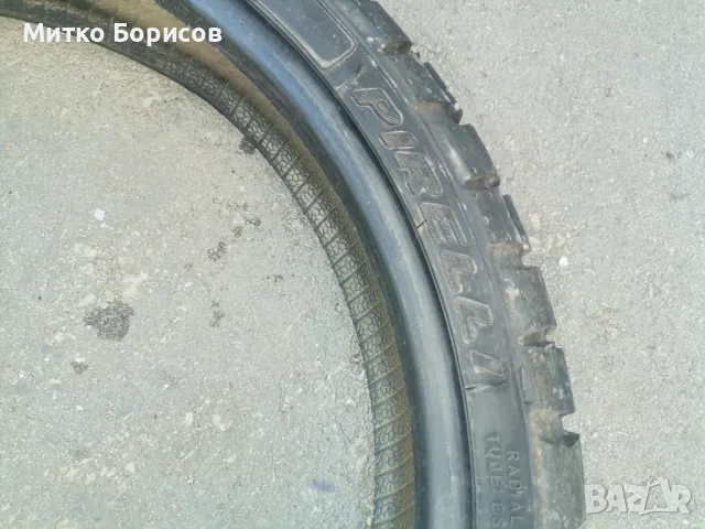Гума Пирели 110 /70 /17, снимка 3 - Гуми и джанти - 49574596