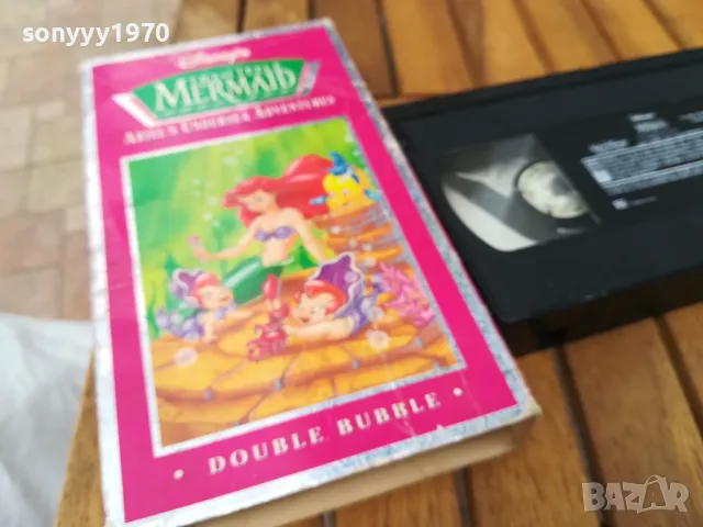 THE LITTLE MERMAID-VHS ORIGINAL VIDEO 0805250910, снимка 7 - Анимации - 50201303